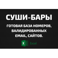 База Суши-бары. Email, Телефоны