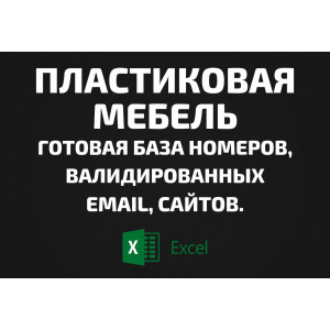 База Пластиковая мебель. Email, Телефоны