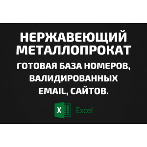 База Нержавеющий металлопрокат. Email, Телефоны