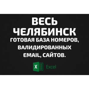База организаций Челябинска. Email, Телефоны